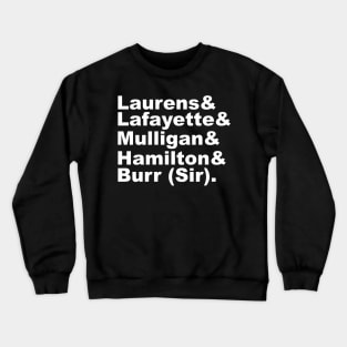 hercules mulligan Crewneck Sweatshirt